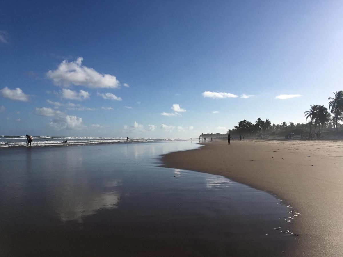 Chale Em Frente A Praia 萨尔瓦多 外观 照片