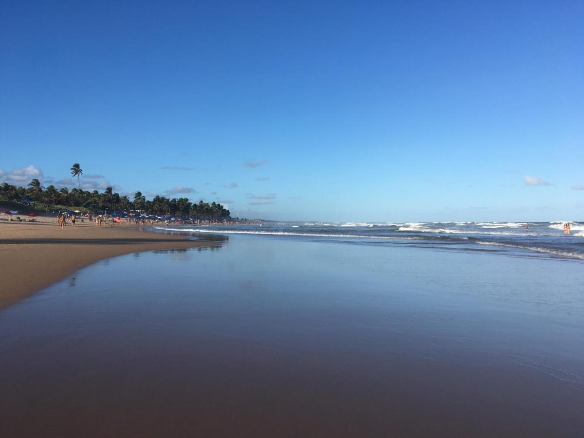 Chale Em Frente A Praia 萨尔瓦多 外观 照片